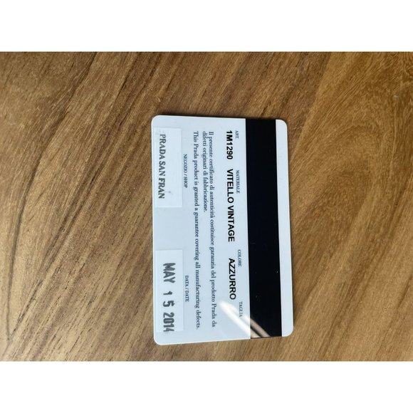 Turquoise Prada Wallet Purse Crossbody Rhinestone and Rivet detail Perfect Cond - Picture 5 of 10